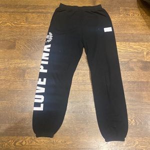 Womens black sweat pants